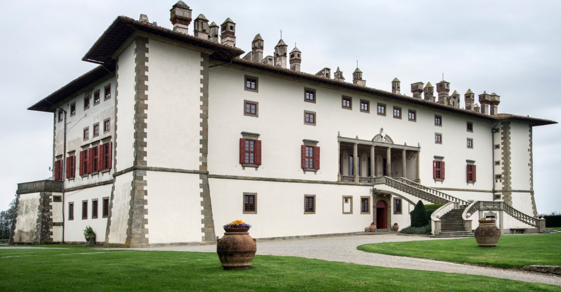 Villa La Ferdinanda de los Medici en Artimino