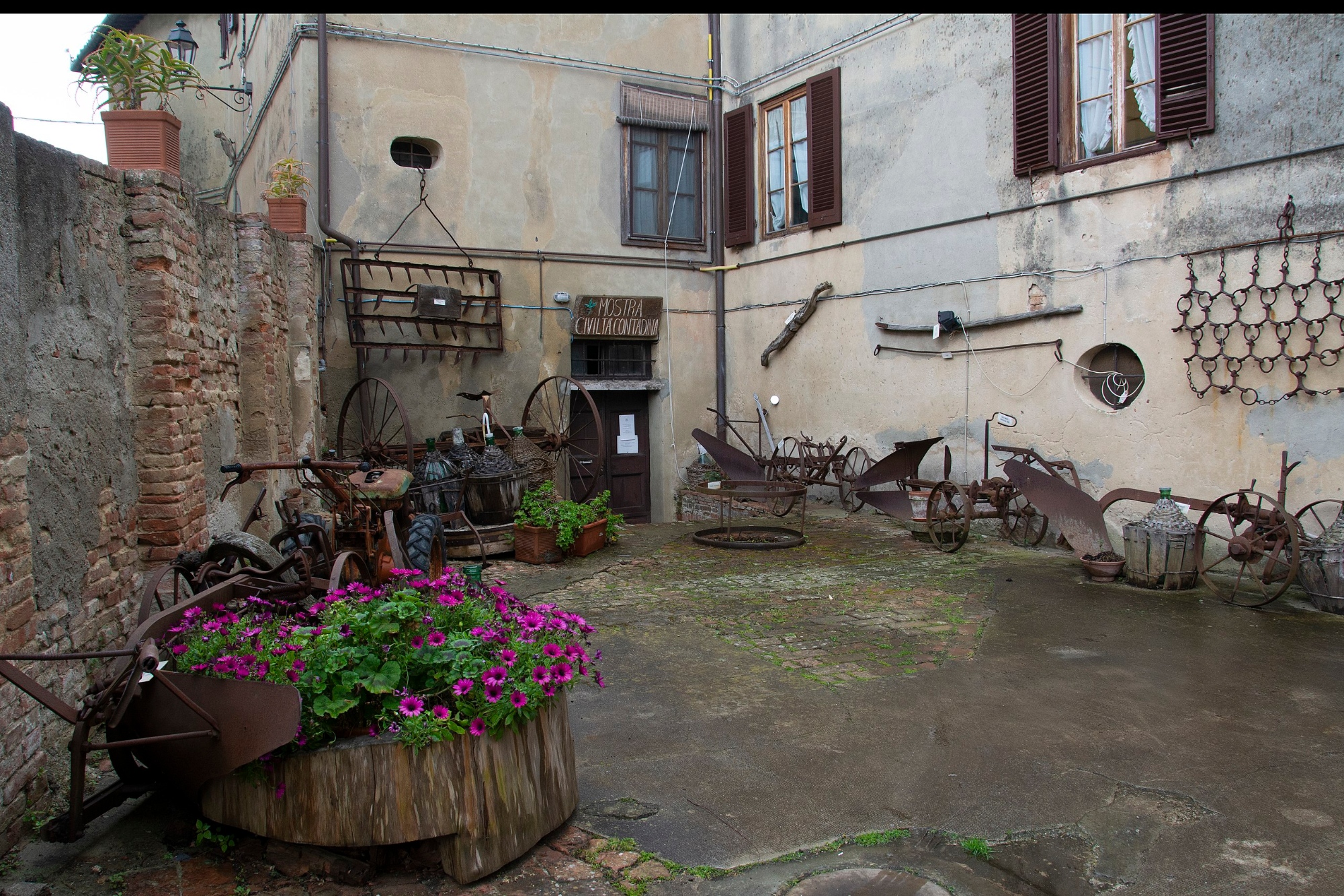 montefoscoli, museo della civiltà contadina