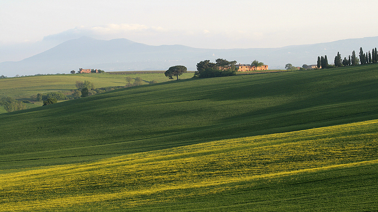 Valiano in Montepulciano, Valdichiana countryside