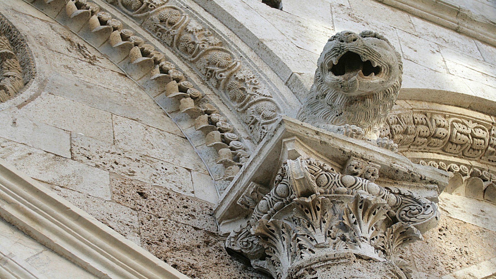 Detail of San Cerbone Cathedral, Massa Marittima