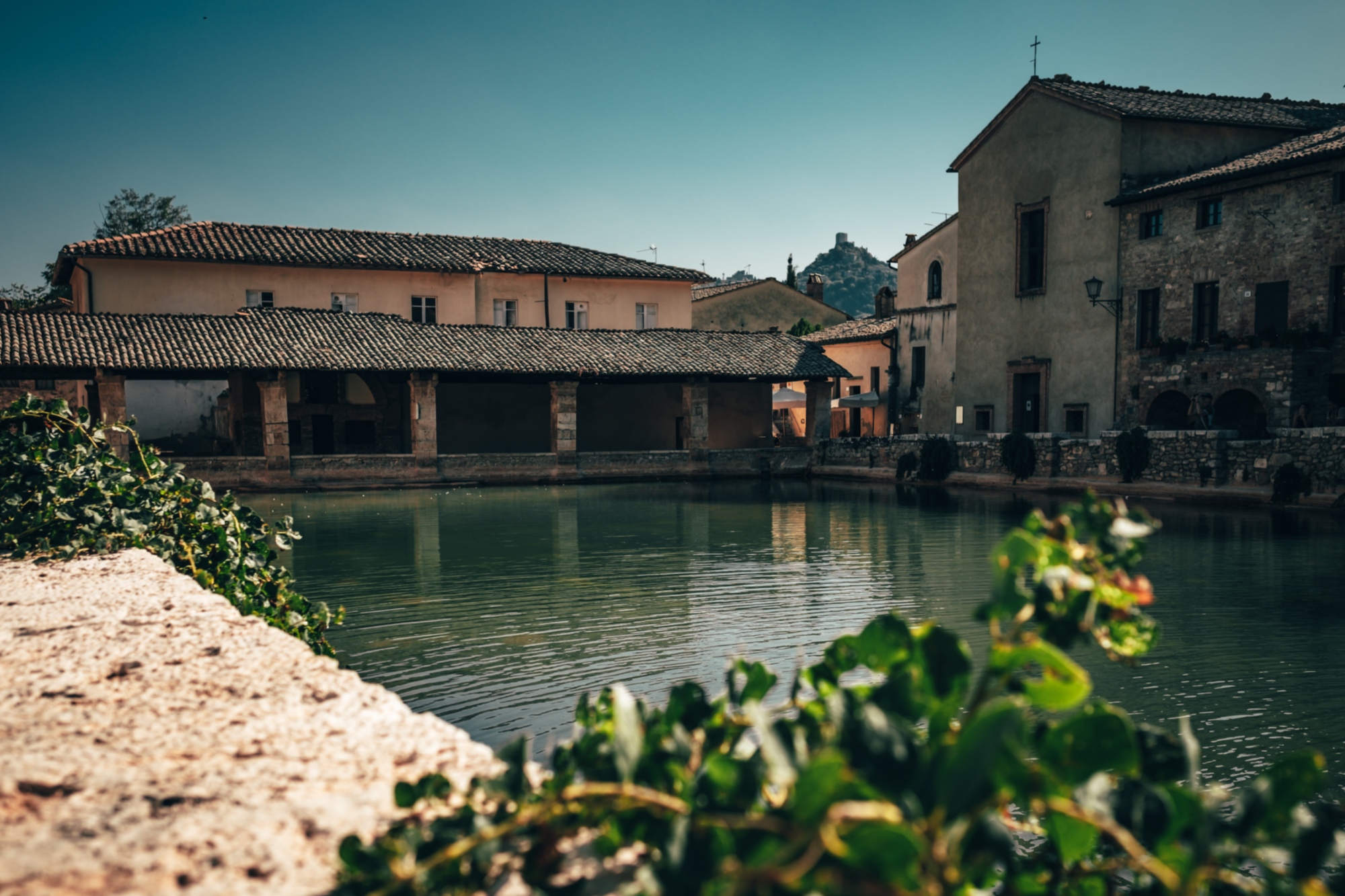 Hot springs square, Bagno Vignoni