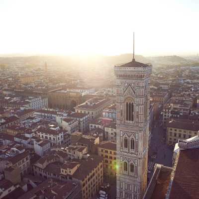 Scorcio di Firenze dall'alto della Cupola del Brunelleschi Scorcio di Firenze dall'alto della Cupola del Brunelleschi
