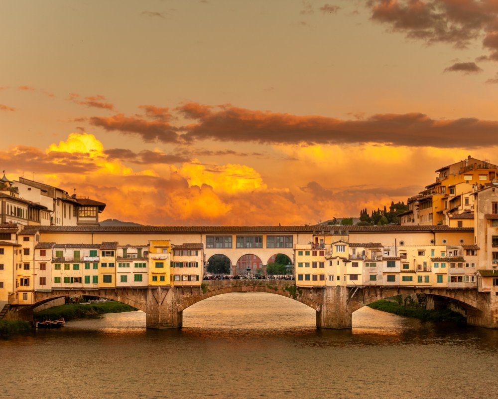 Ponte Vecchio en Florencia