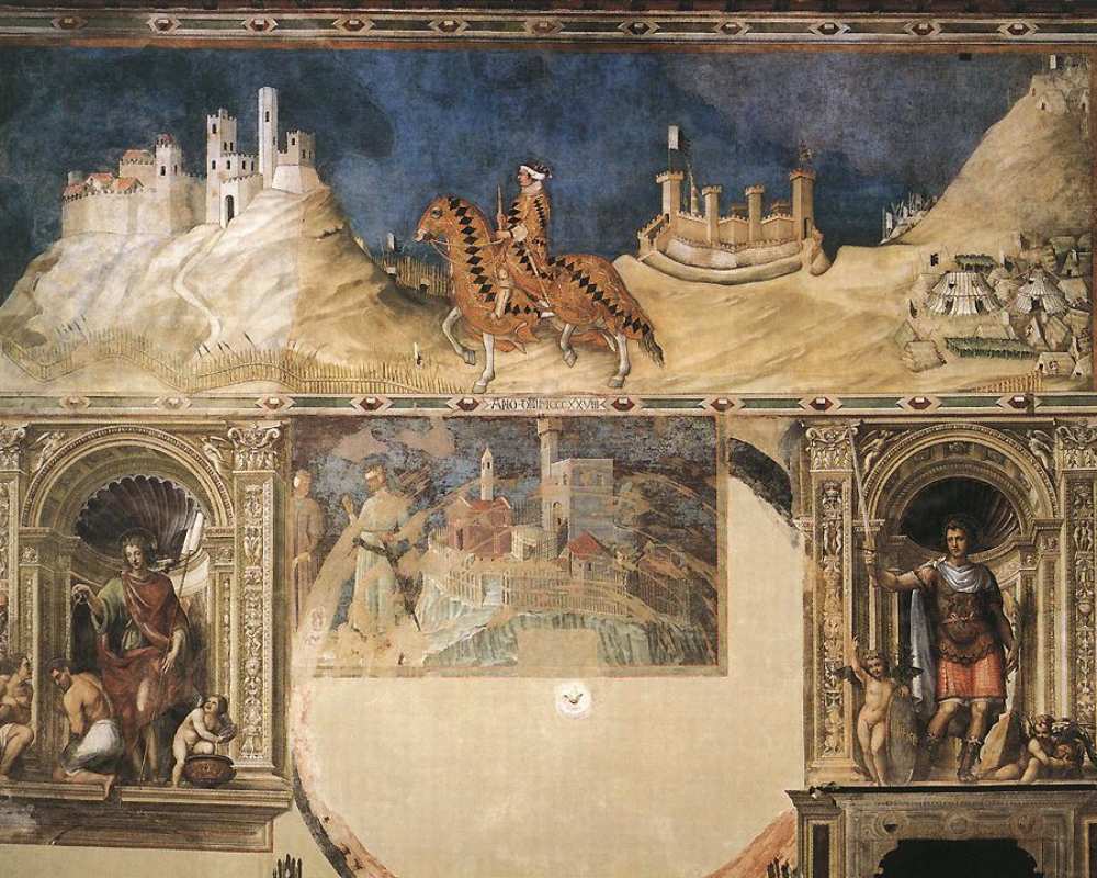 Guidoriccio da Fogliano di Simone Martini