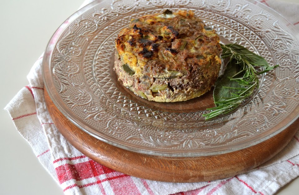 Chicken liver and zucchini frittata Chicken liver and zucchini frittata