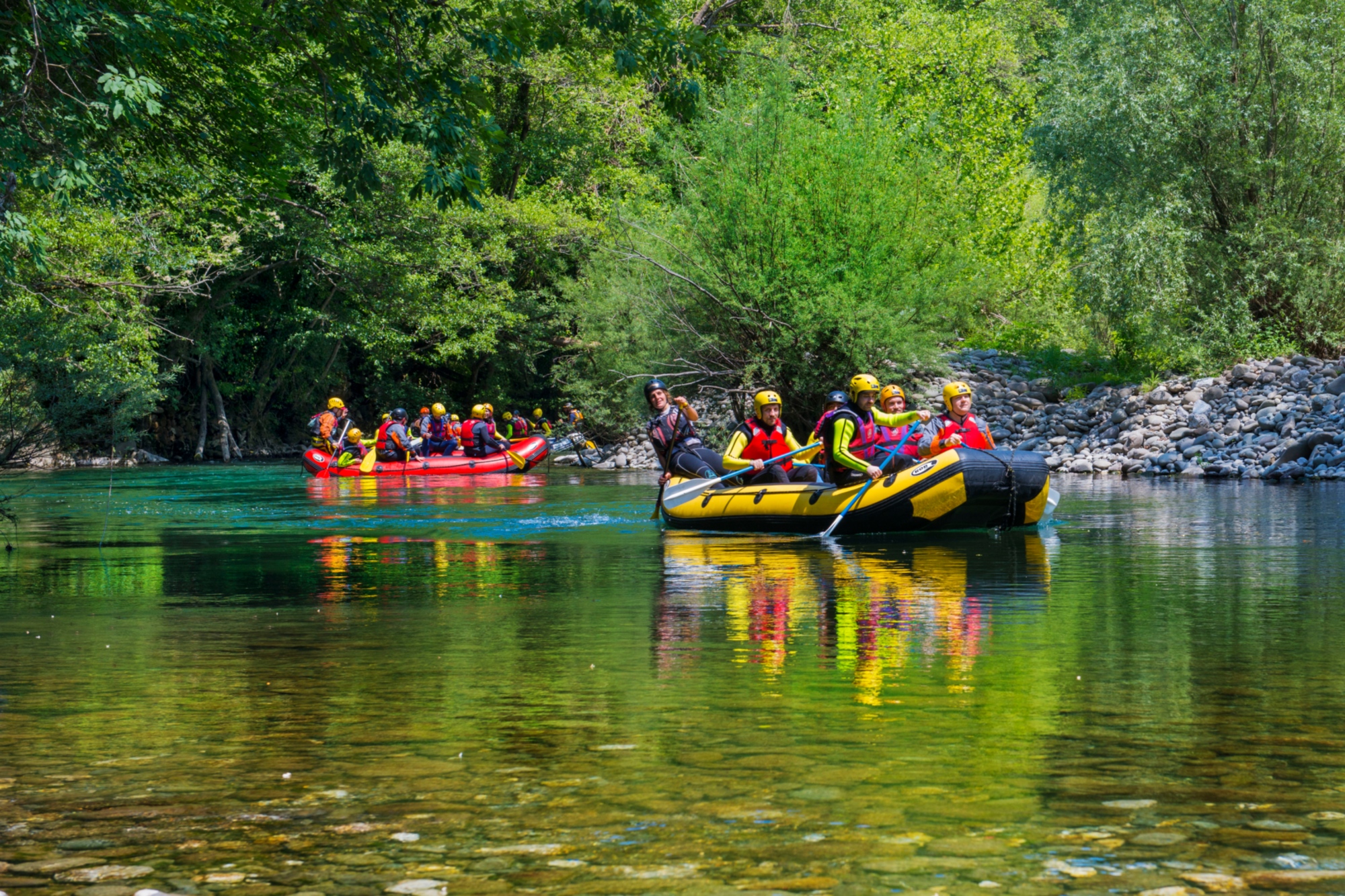 Val di Lima rafting