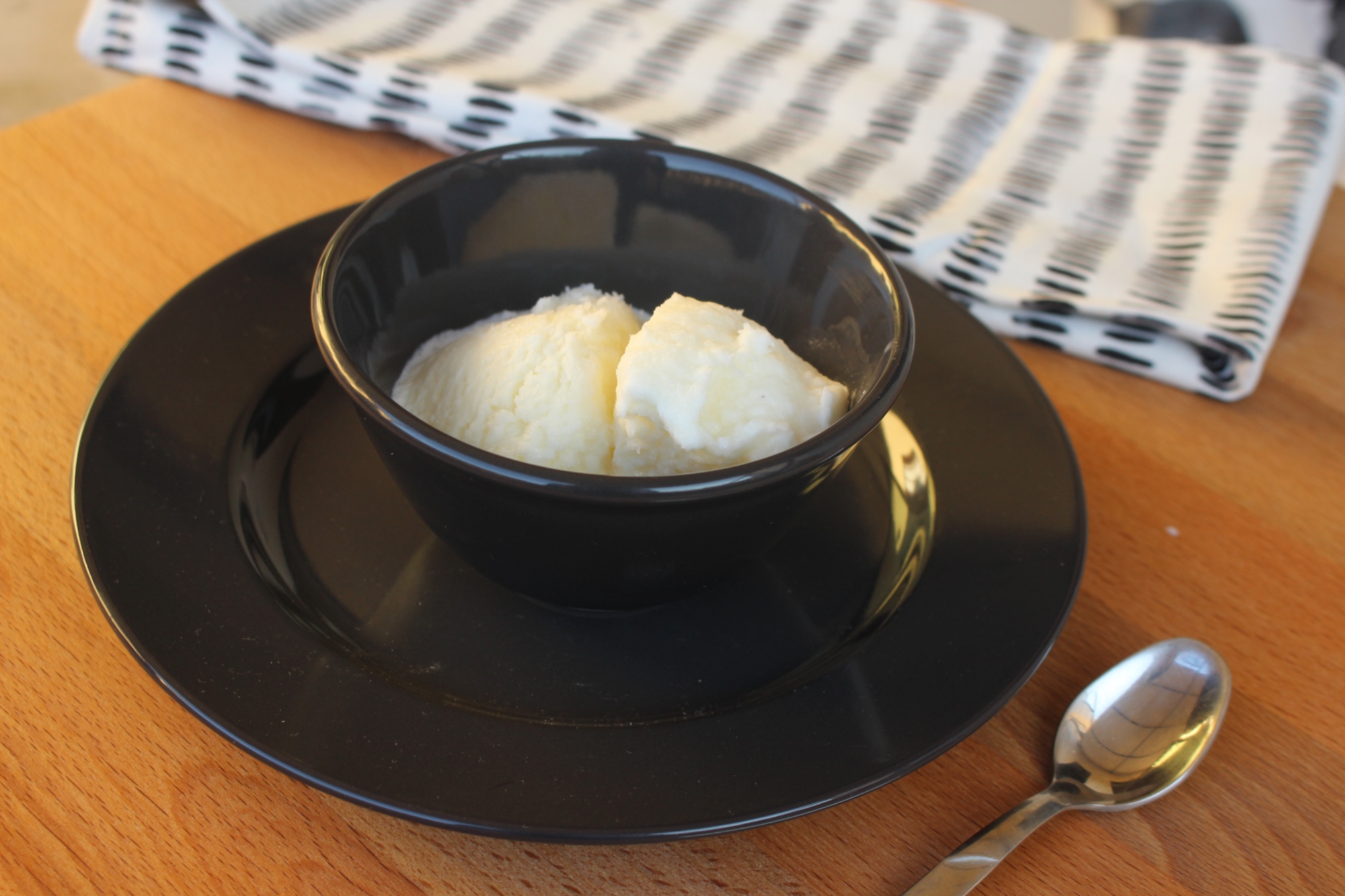 Helado hecho en casa