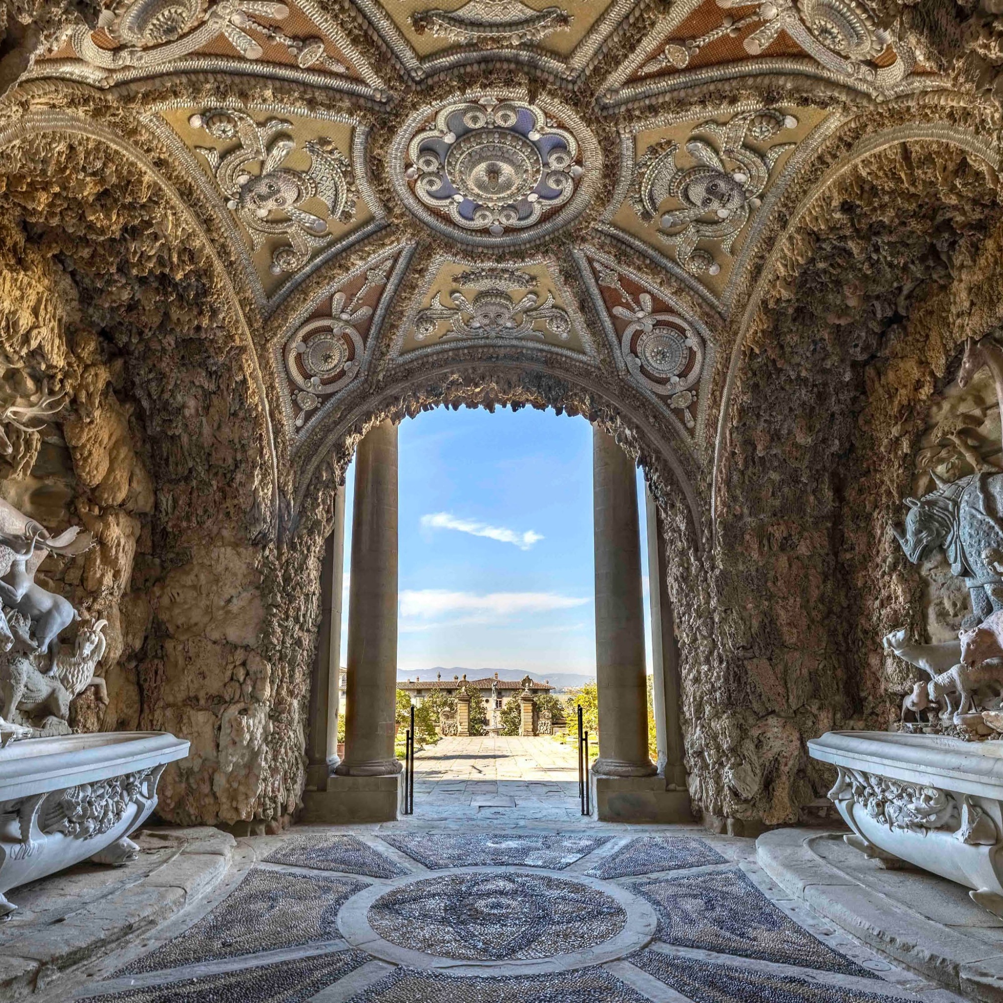 Giardino della Villa medicea di Castello