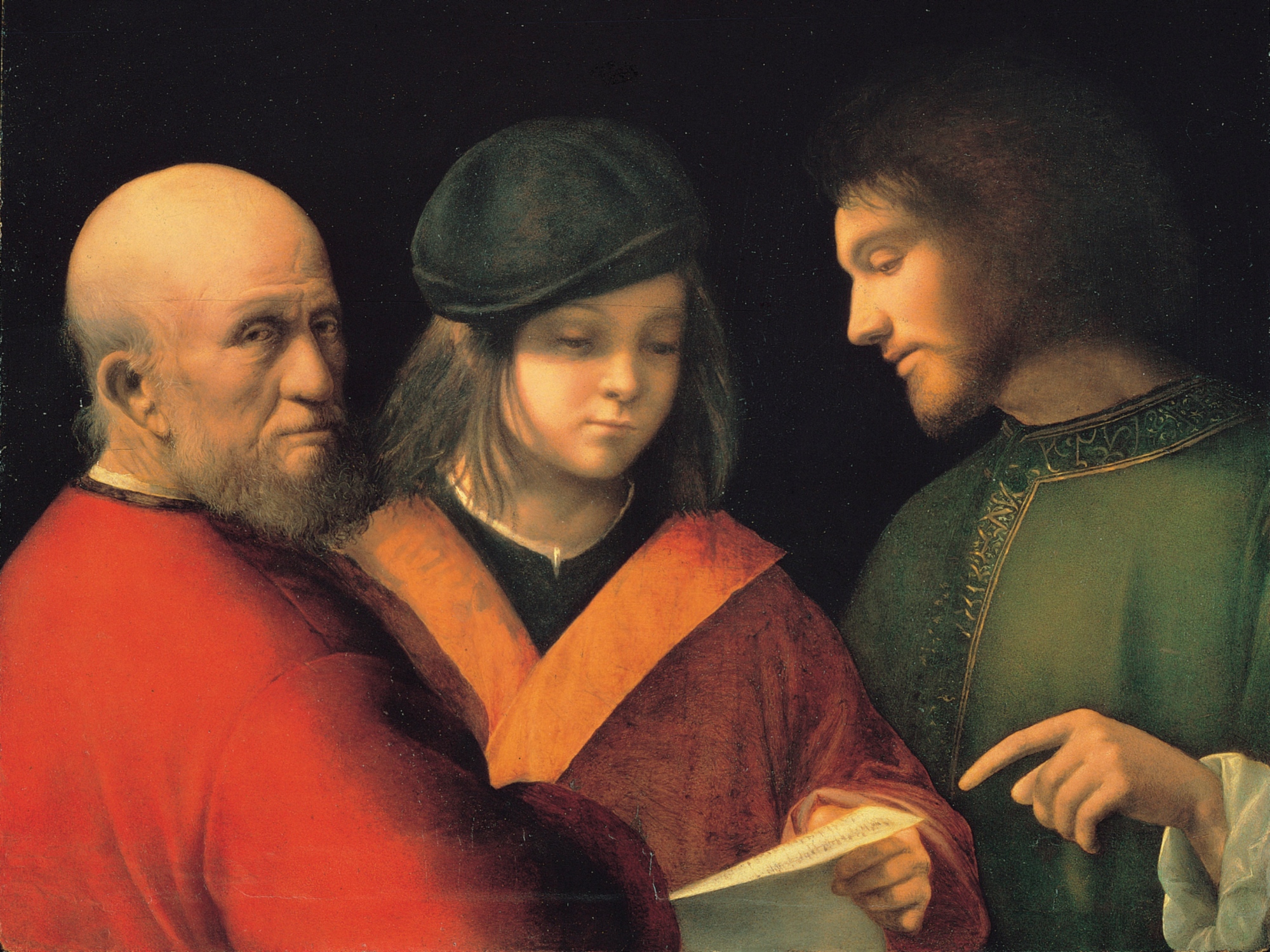 The Three Ages by Giorgione