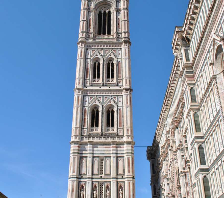 El campanario de Giotto en Florencia
