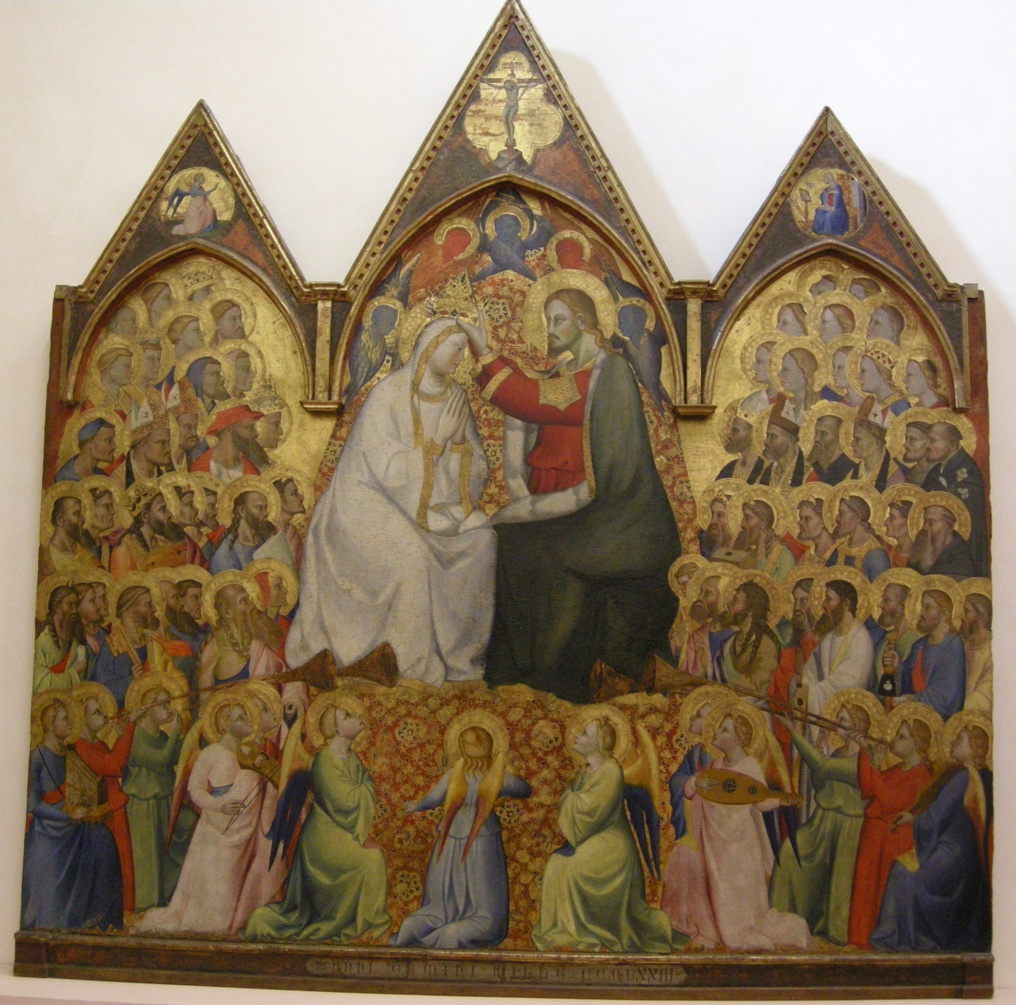 Giovanni del Biondo, Incoronazione della Vergine