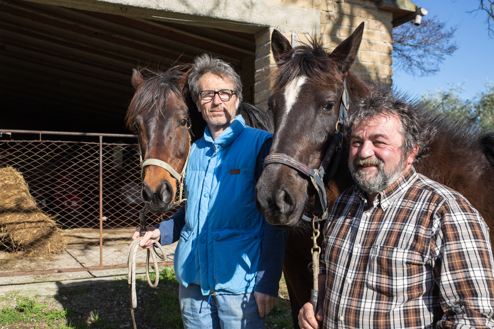 Ready for a horseback ride in Sorano