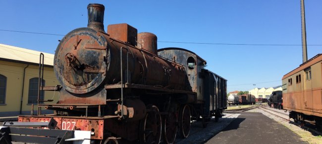 El Depósito Ferroviario Histórico en Pistoia