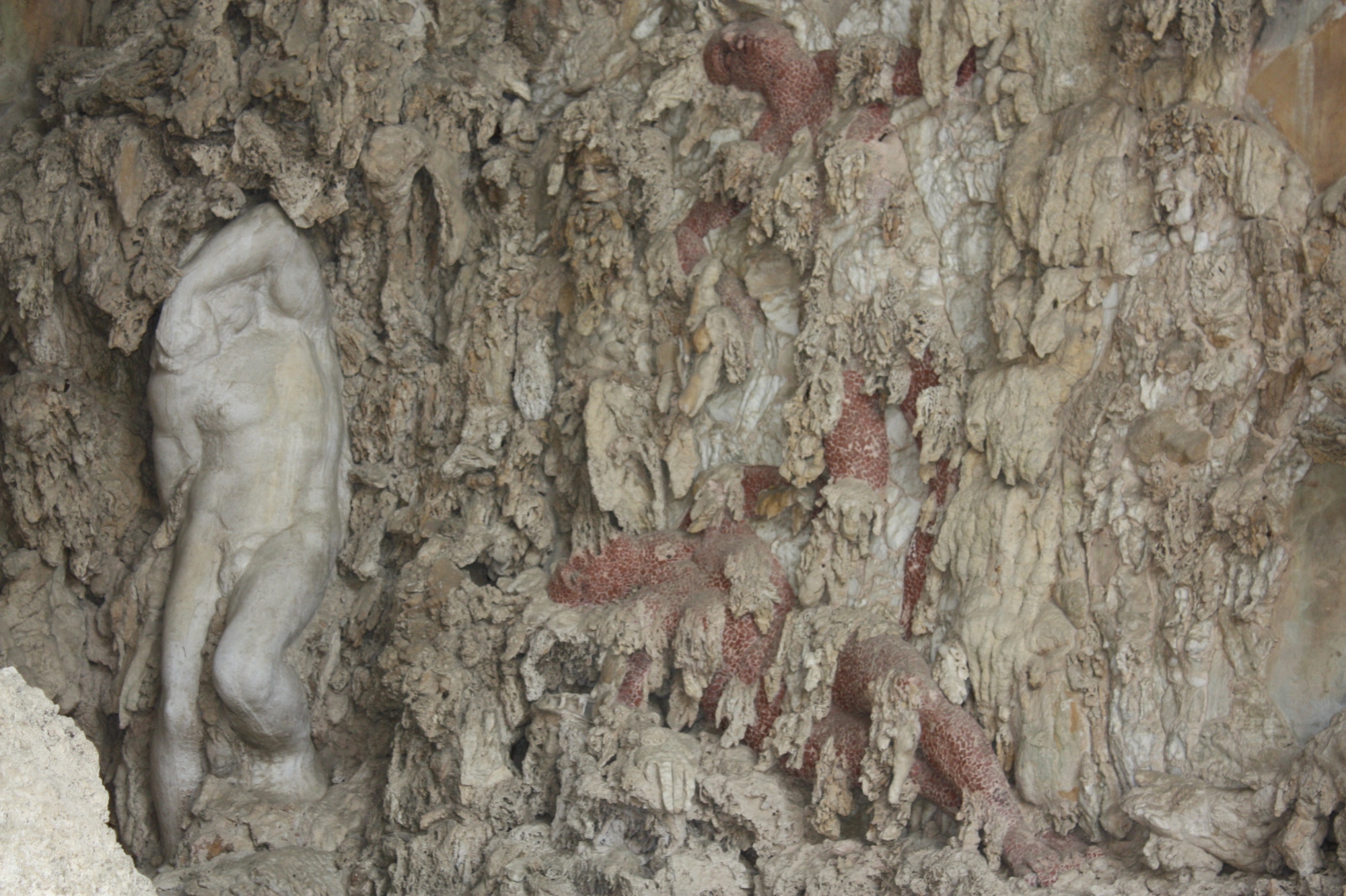 The first room in the Grotta Grande