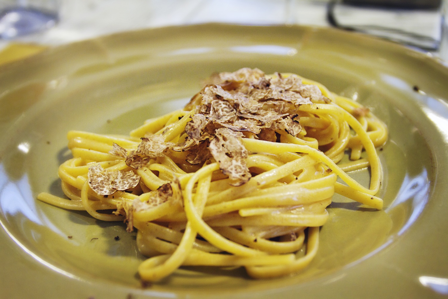 Pasta with San Miniato truffle