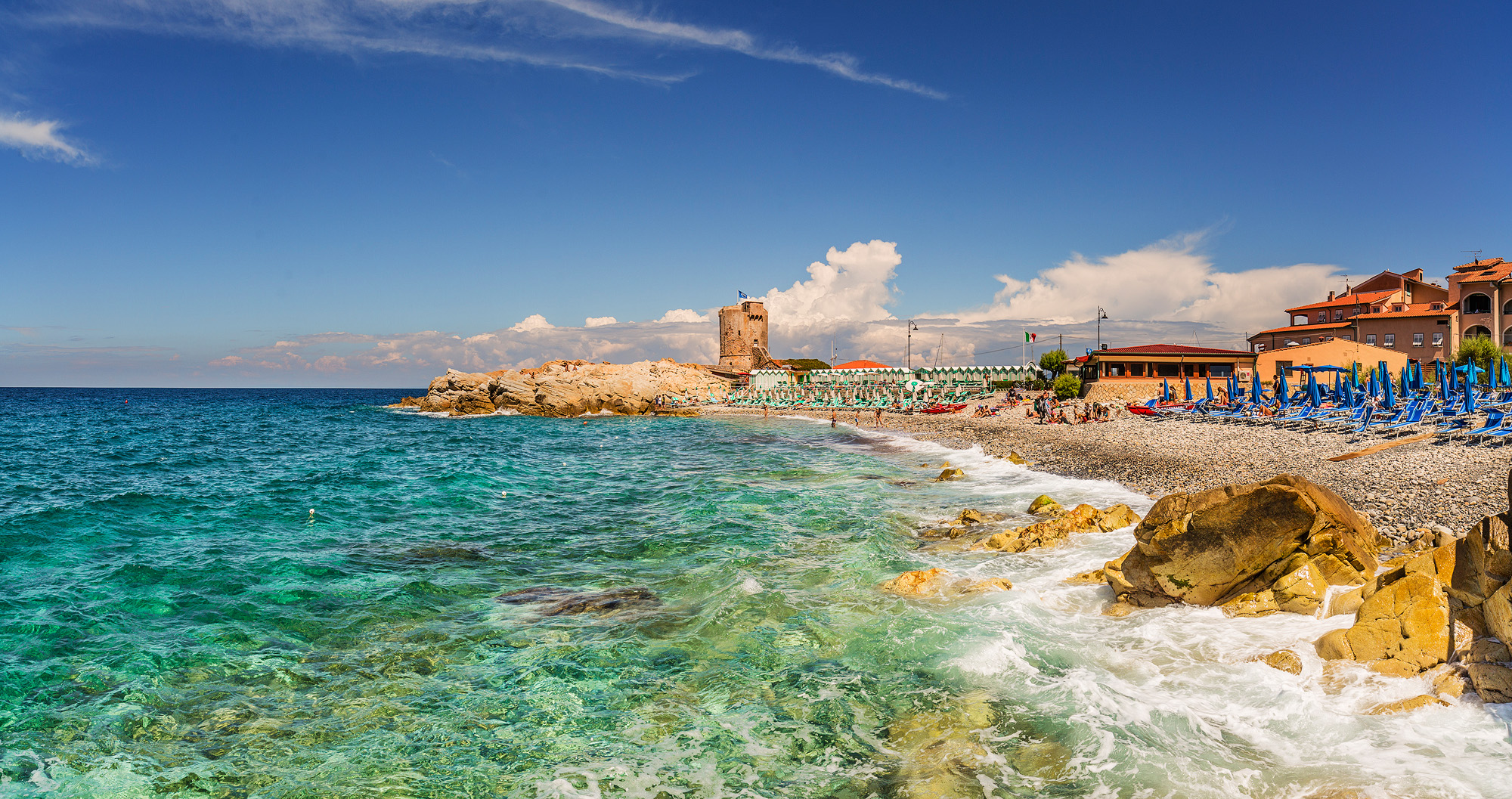 Der Stand La Fenicia in Marciana Marina