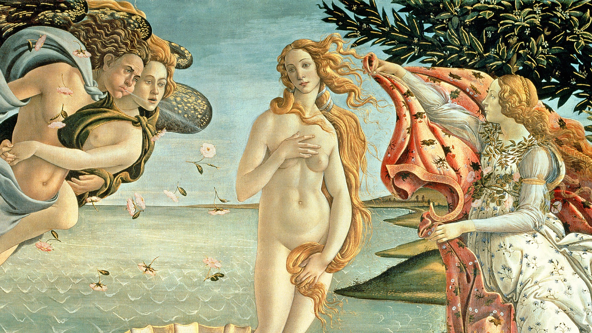 El Nacimiento de Venus de Sandro Botticelli