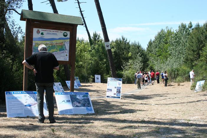 Entrance at Tirrenia Dunes