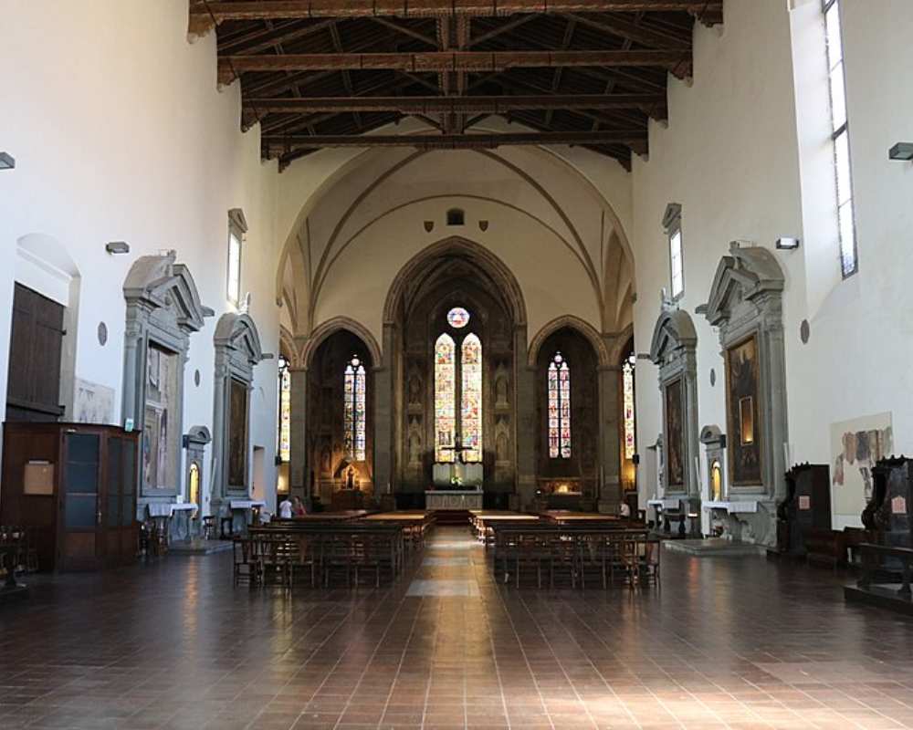 Intérieur de l'église de saint François (Pistoia)