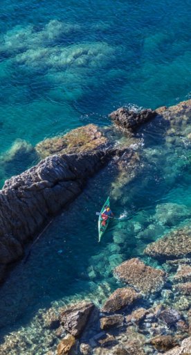 Kayak en la Isla de Elba
