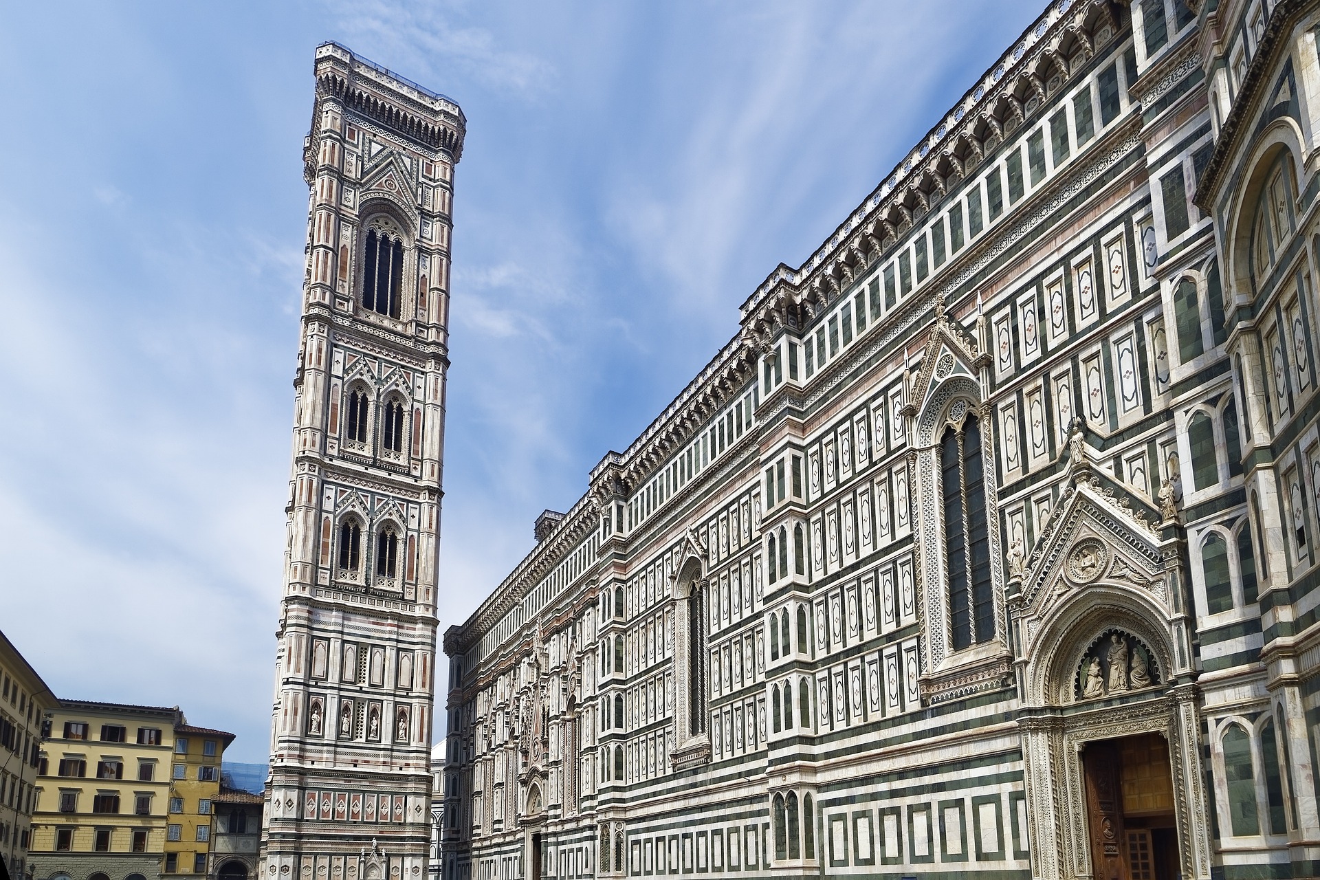 Der Campanile von Giotto in Florenz