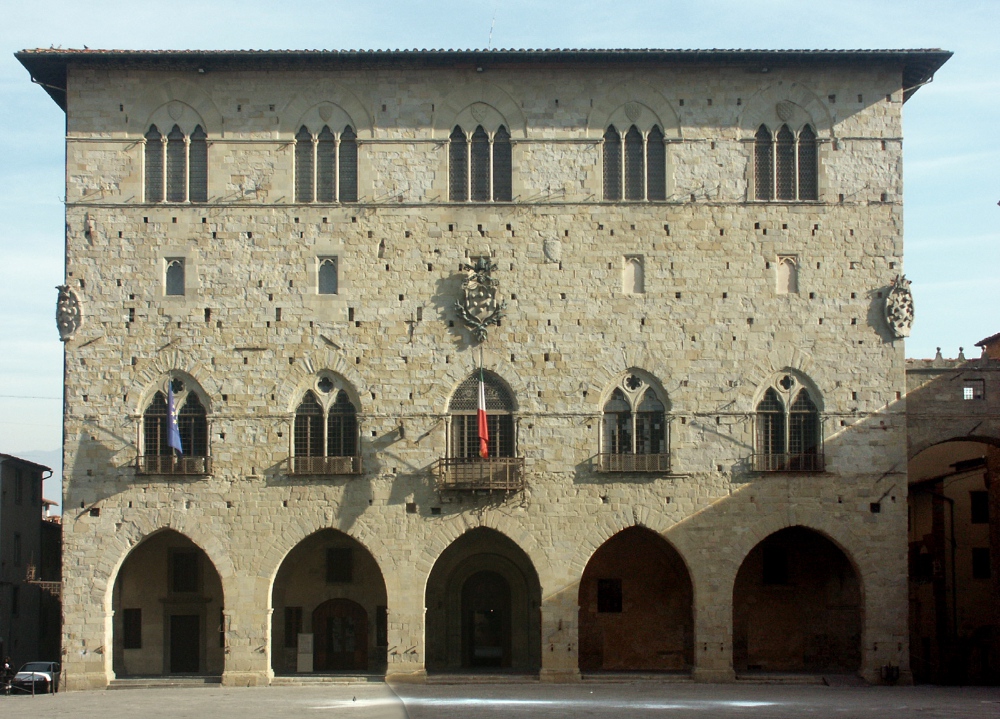 La antigua sede del gobierno de Pistoia