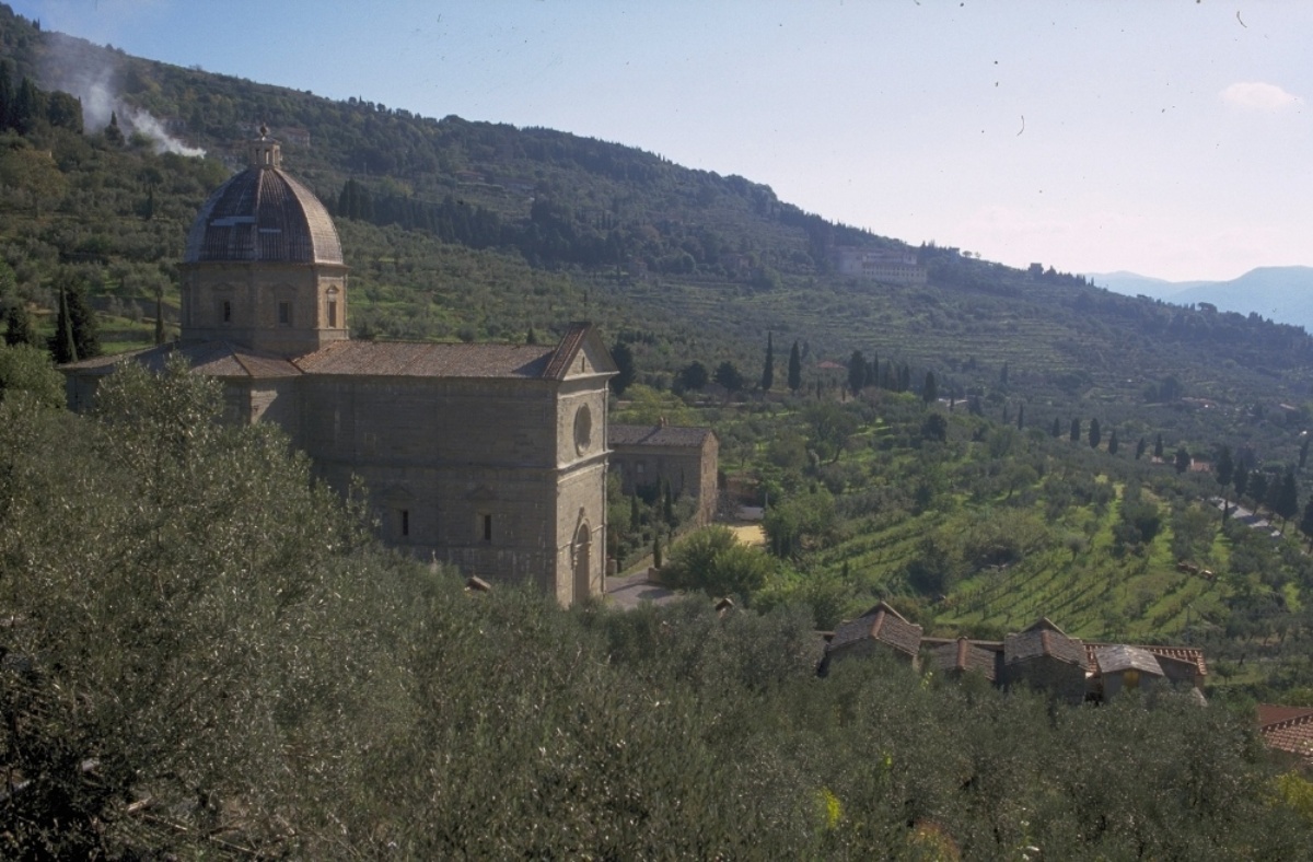Cortona - Panorama della Valdichiana