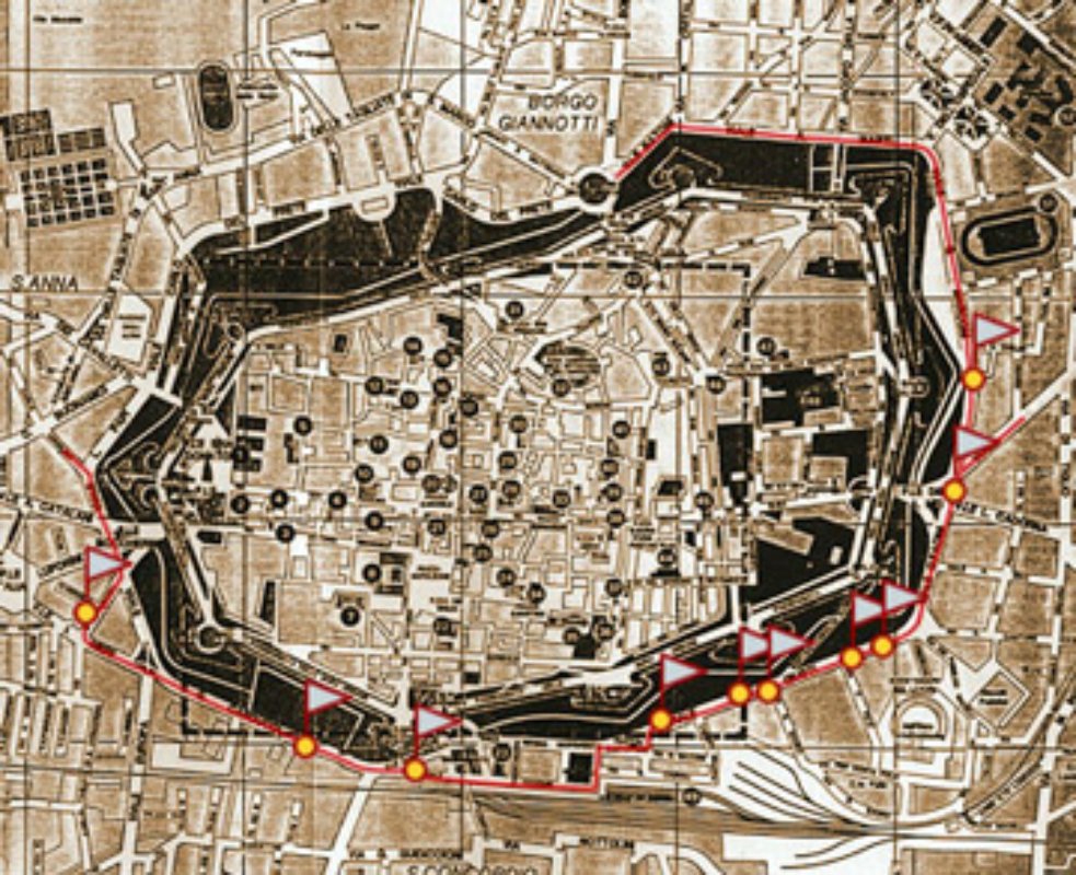 Mappa di Lucca Mappa di Lucca