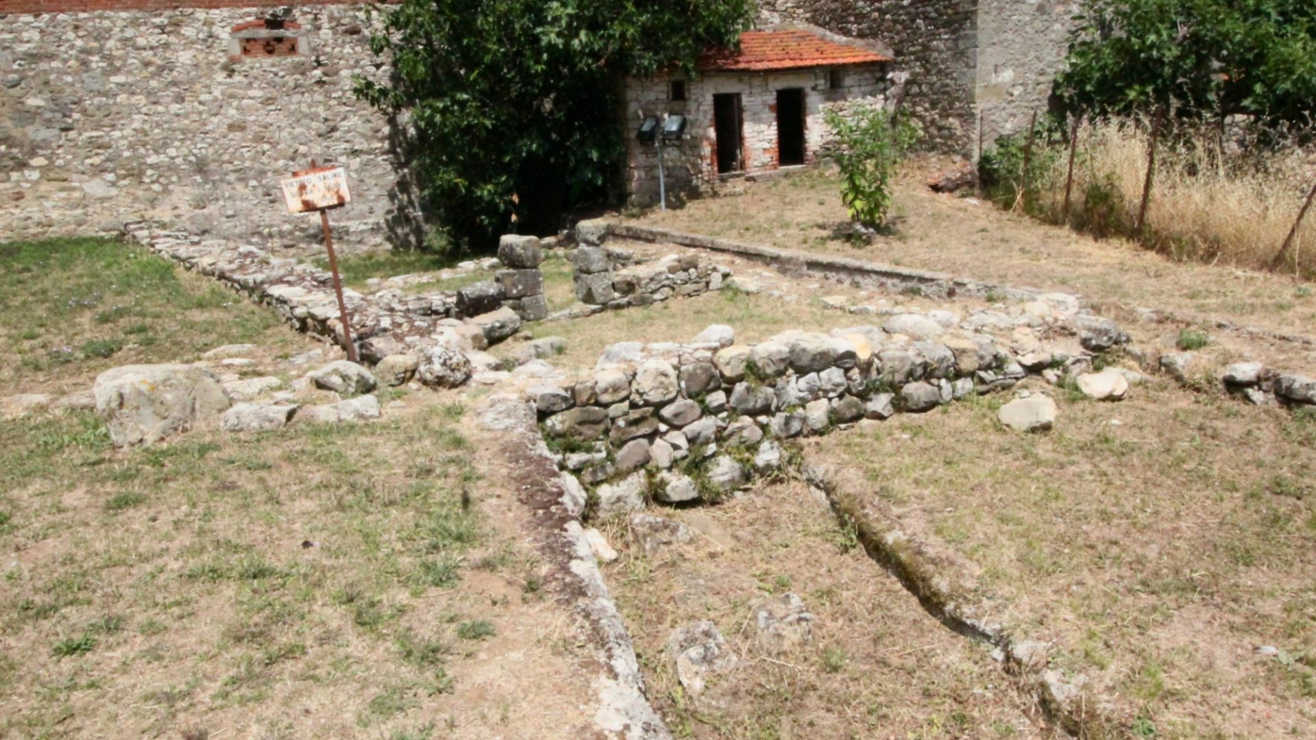 Pieve Sant'Antonino a Socana, scavi etruschi