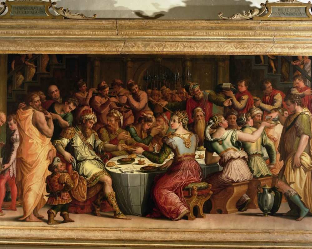 National Museum of Medieval and Modern Art, Giorgio Vasari, The Marriage of Esther and Ahasuerus, 1548
