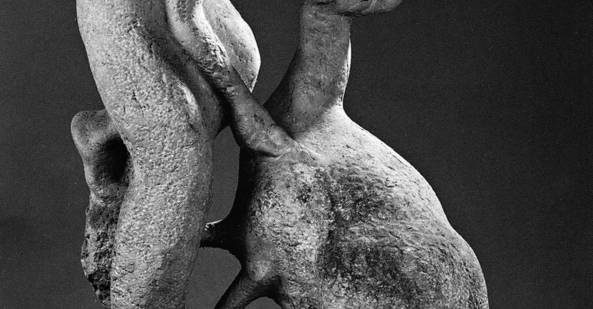 Il tosatore 1954 pietra di Ugo Guidi - Museo Ugo Guidi Forte dei Marmi