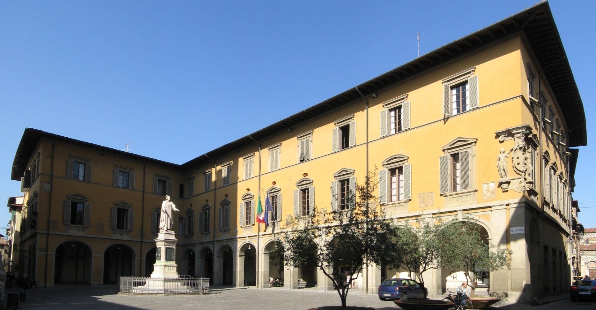 Plaza del Municipio en Prato