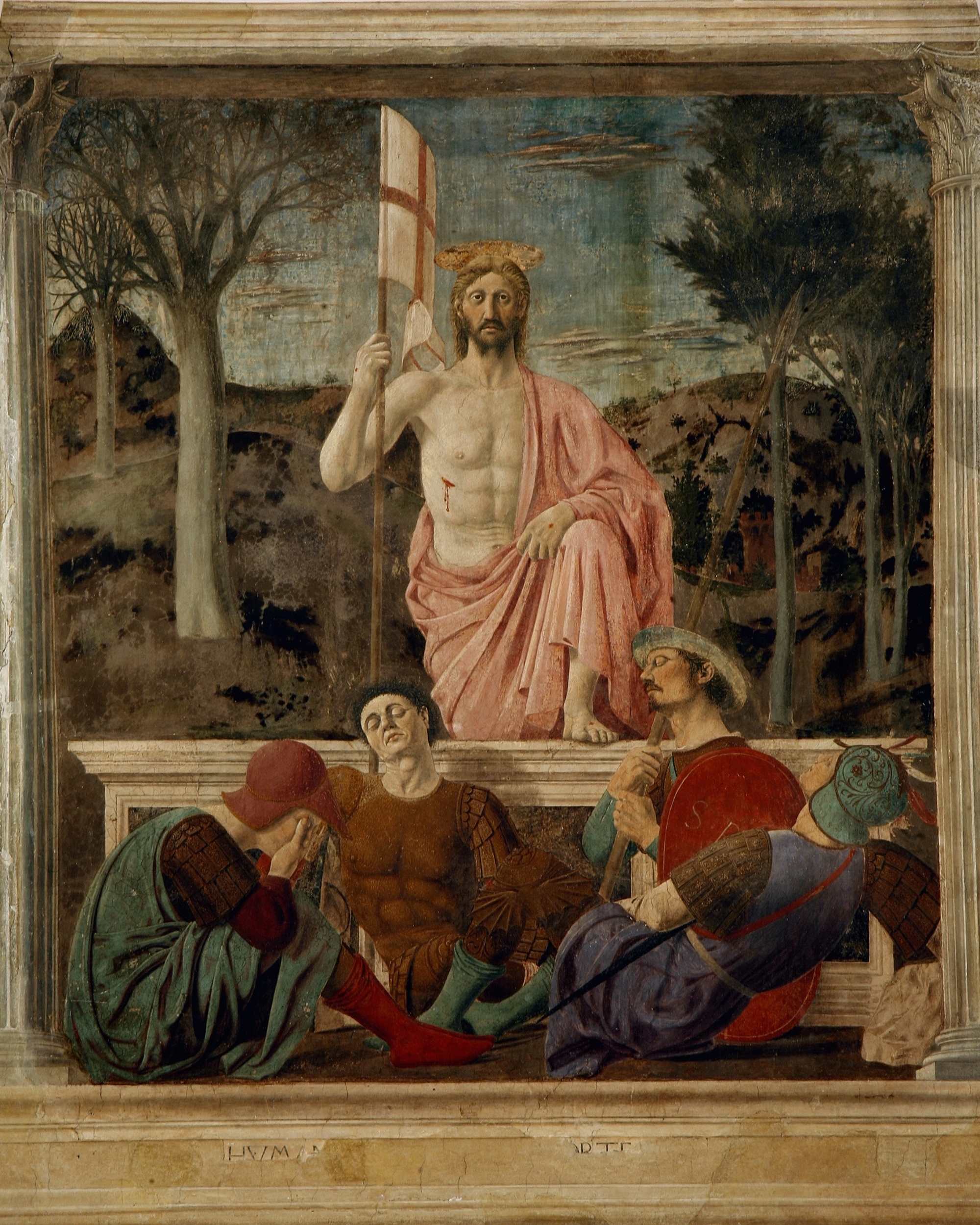 Die Auferstehung von Piero della Francesca