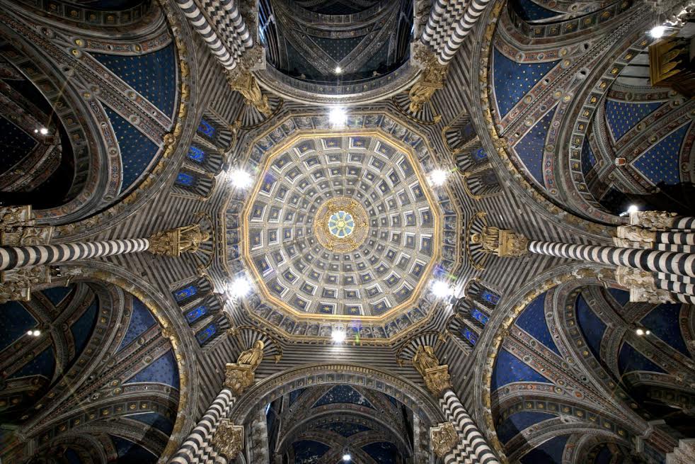 Interno della cupola del Duomo