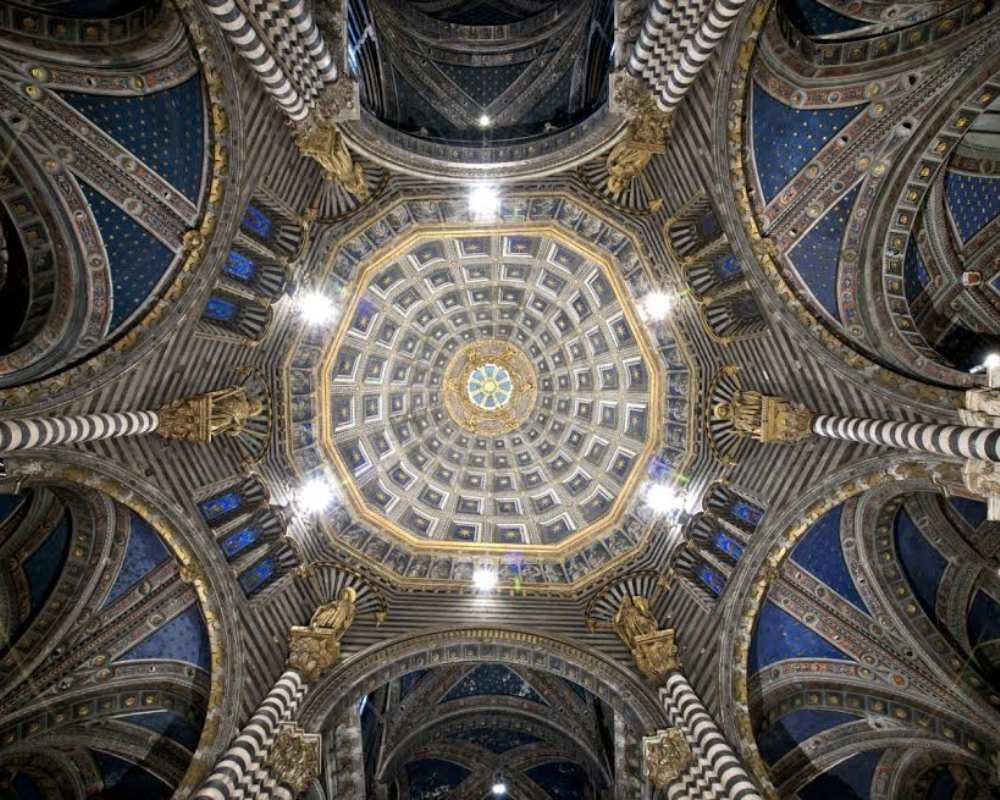 Interior de la cúpula de la Catedral