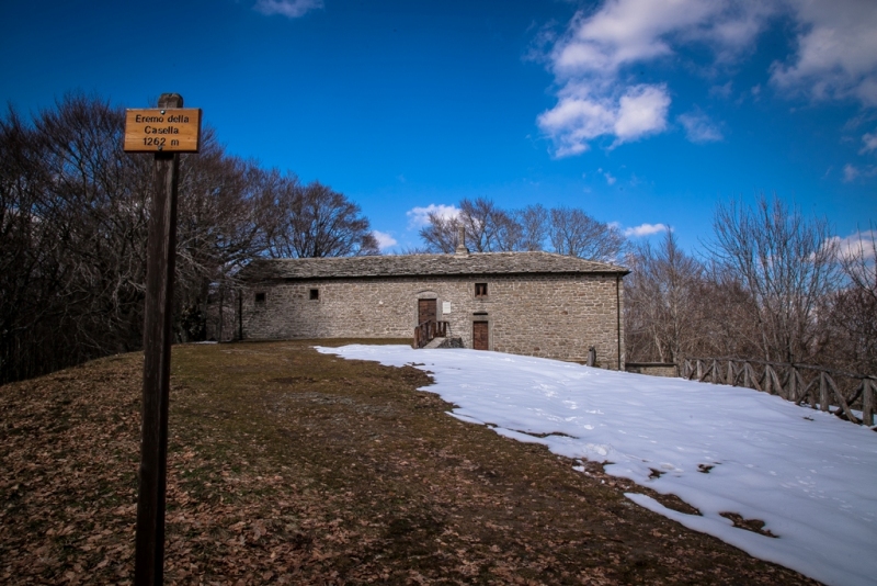 Eremo della Casella lungo il cammino di Francesco in Valtiberina
