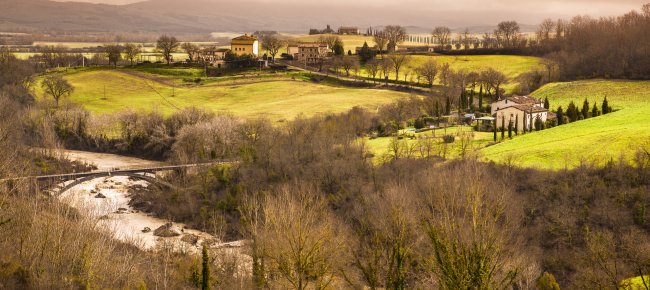 Landscape from Bagno Vignoni