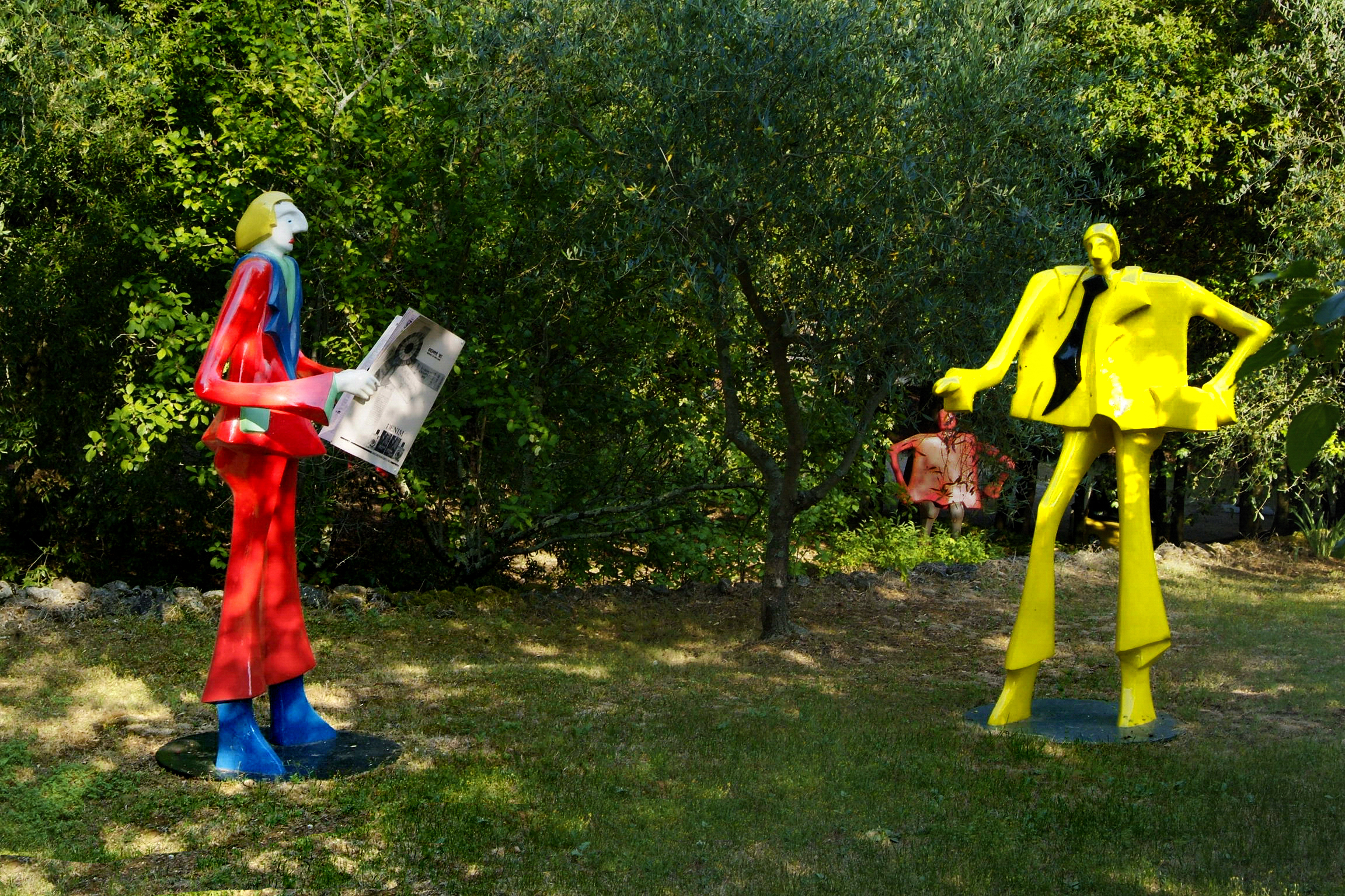 Parco di sculture di Kurt Laurenz Metzler - Lettore e Indicatore