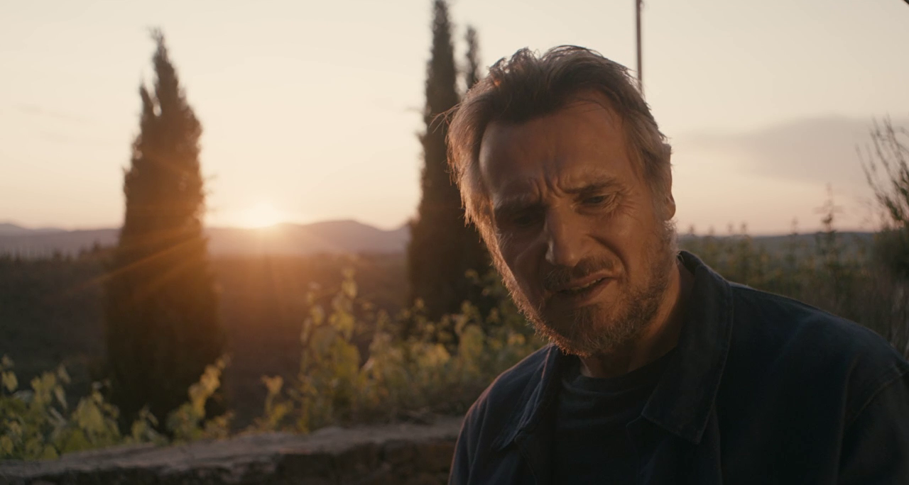 LIAM NEESON EN EL SET DE 