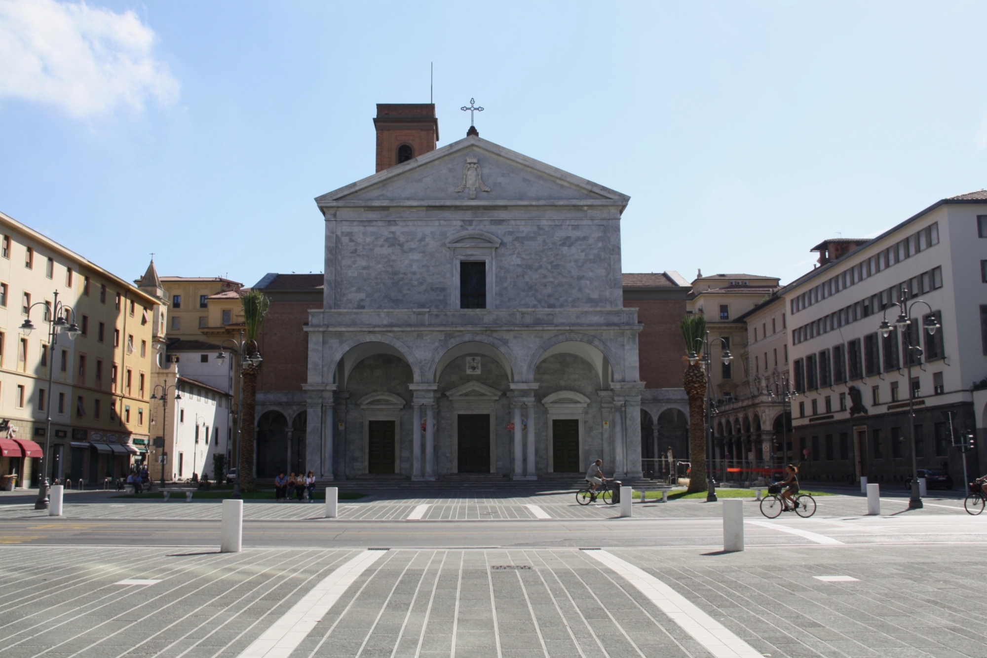 Die Piazza Grande in Livorno