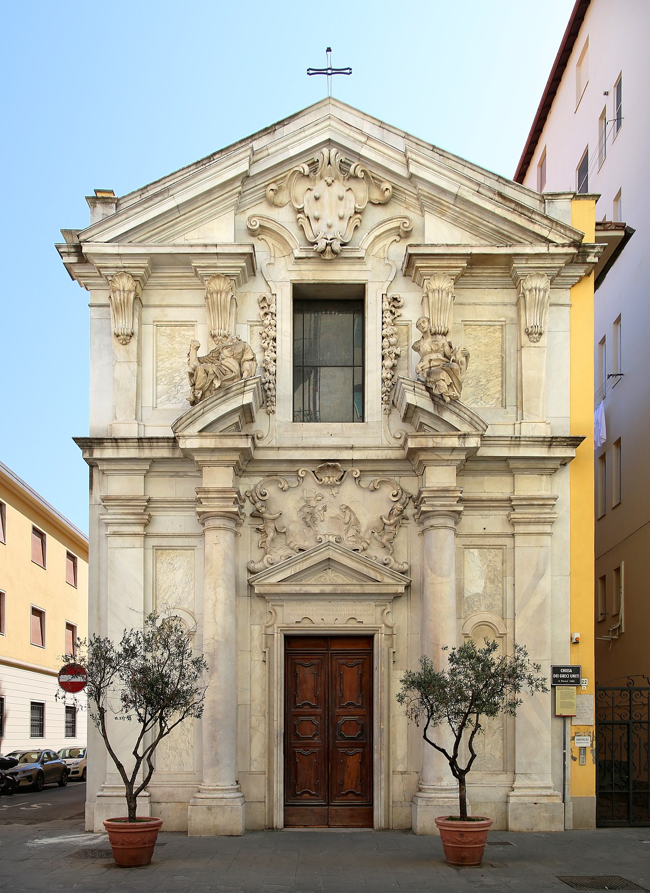 The Church of the Greci Uniti, Livorno