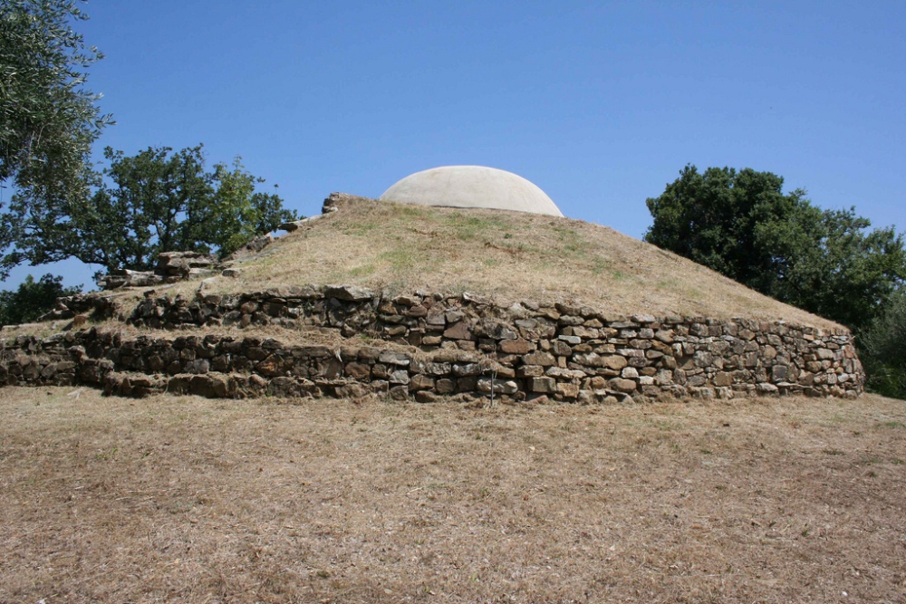 Vetulonia, Tumulo della Pietrera