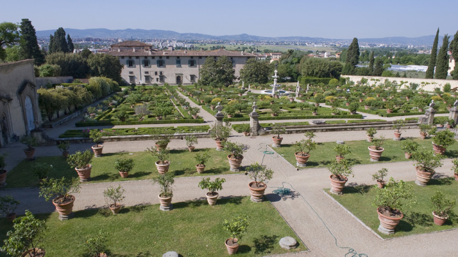 Die Villa Medici von Castello