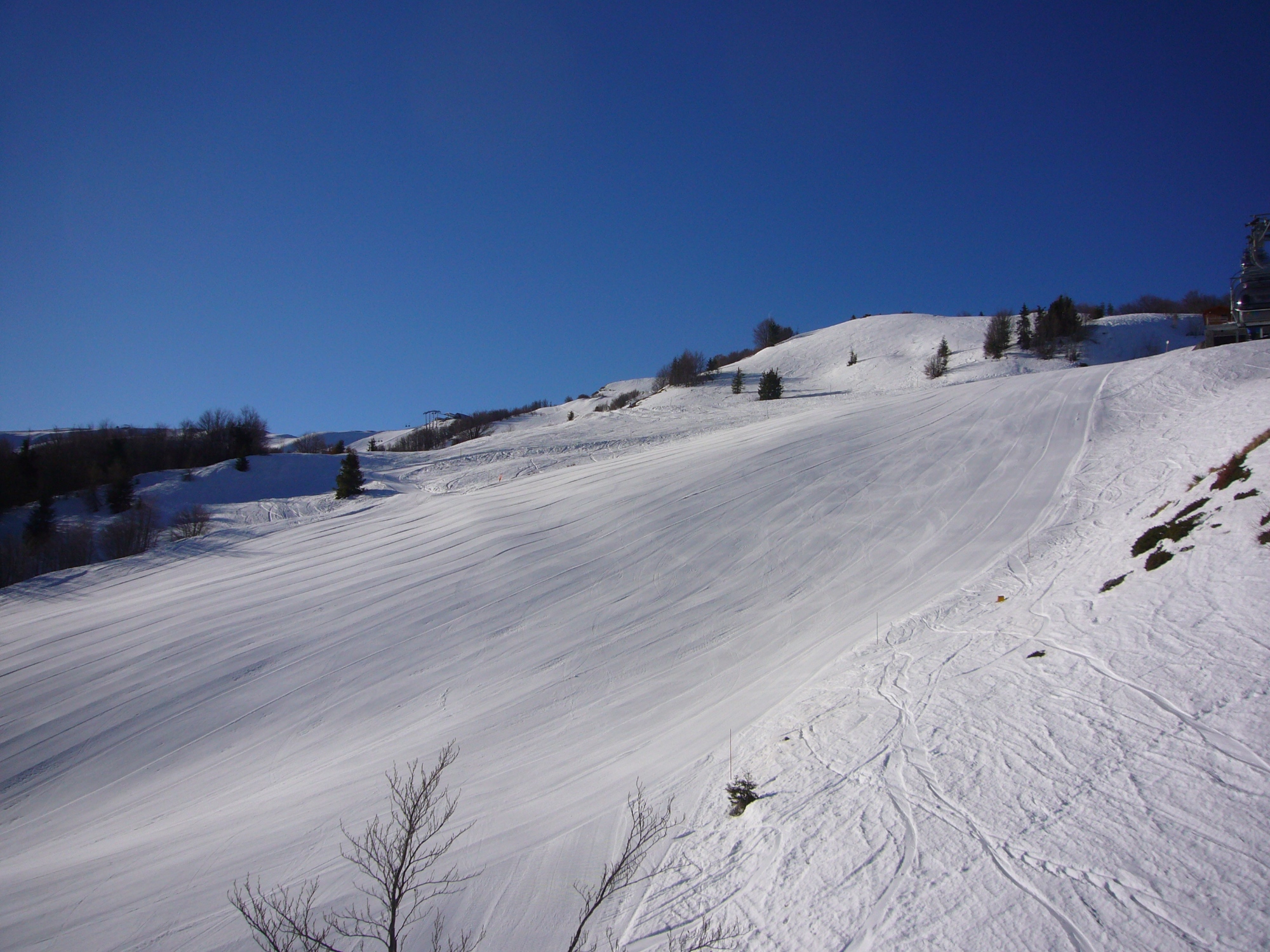 Una pista all'Abetone