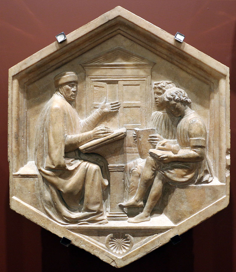 Die Grammatica, Luca della Robbia