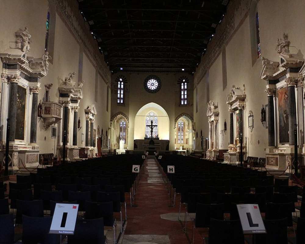 Église de Saint François, intérieur