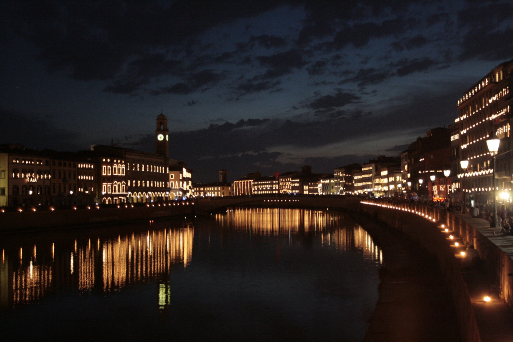 Die Luminara in Pisa