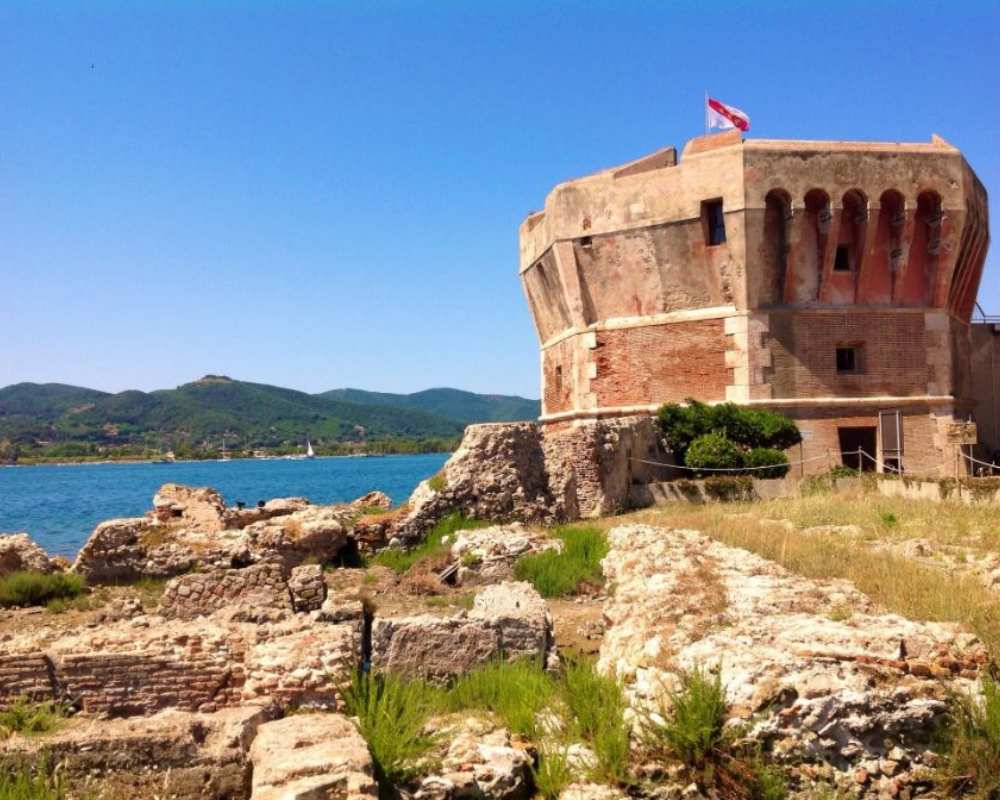 Roman villa on Elba Island