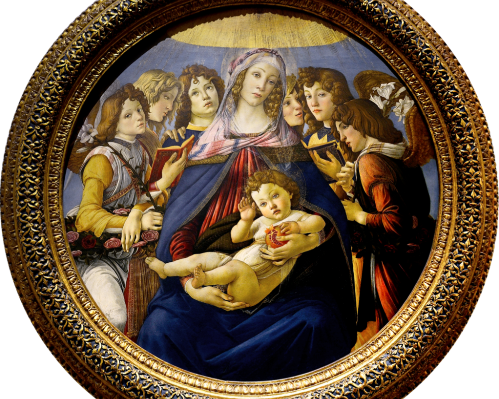 Madonna del Melagrana, Sandro Botticelli