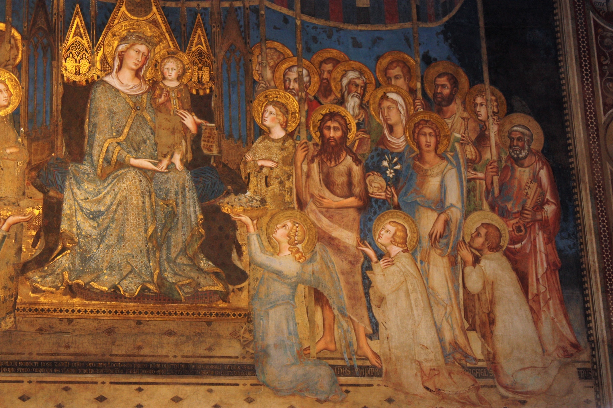 Die Maestà von Simone Martini